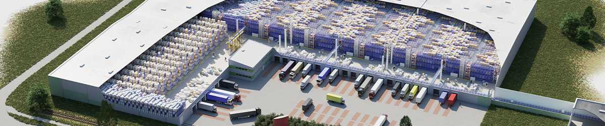 Logistikplanung-Lagerhalle
